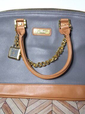 Joy & Iman Grey Purse with Matching Watch – Used